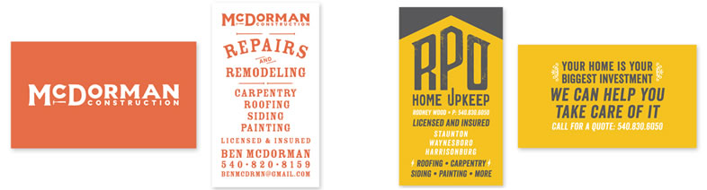 Business Cards SHarrisonburg VA